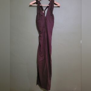 Pixie Market Brown Maxi Dress - Medium